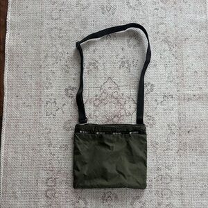 Lesportsac Dark Green Messenger Bag